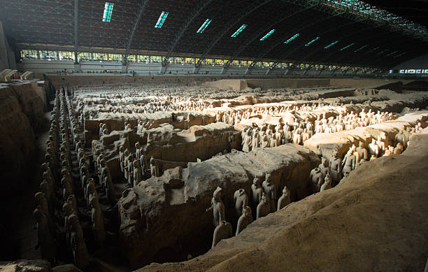 istock Terracotta warriors in Xian, China 2253066922