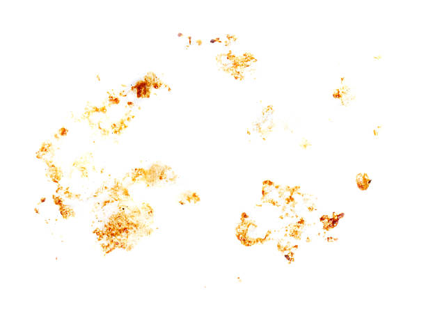istock A brown stain on a white background 2253076651