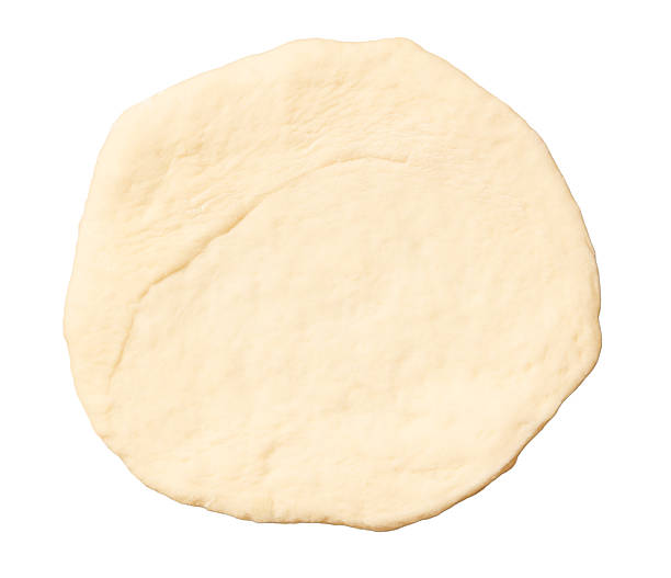 istock A piece of dough is sitting on a white background 2253076765