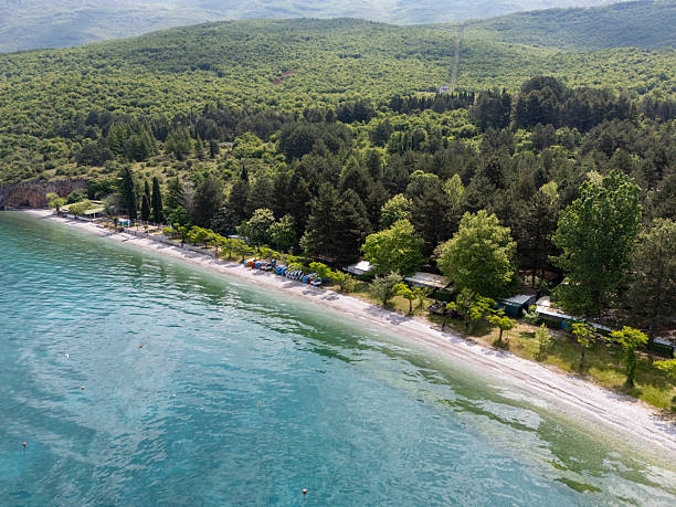 istock Gradishte Beach on Lake Ohrid, North Macedonia 2253082686