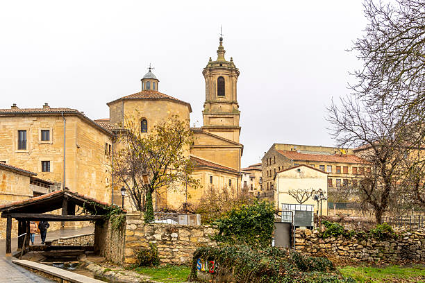 The cloister of the Abbey of Santo Domingo de Silos in Burgos, Spain