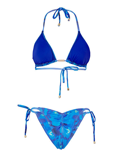 istock Women Romantic Bikini Bra Panties Isolated White Background . 2253087220