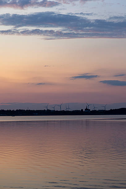 istock Dramatic summer sunset over Lake Mitkow in Poland. Evening landscape. 2253087617
