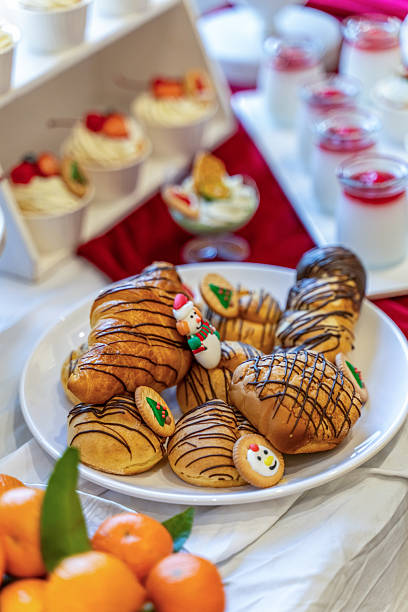istock Bread and cake for Christmas decorations 2253088107