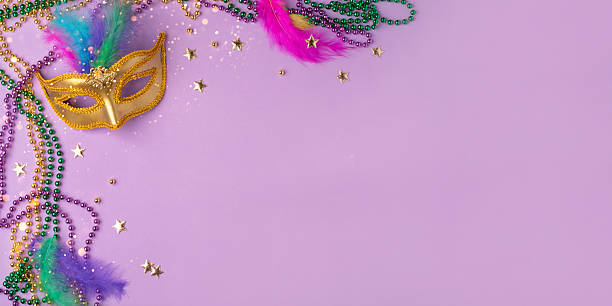 istock Mardi Gras and fat Tuesday background. 2253104081