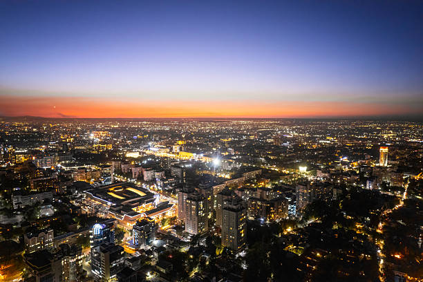 istock Almaty City Nightscape (Aerial View) 2253105005