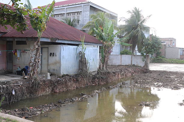 istock Environmental Damage After a Flood in a Rural Village 2253109729
