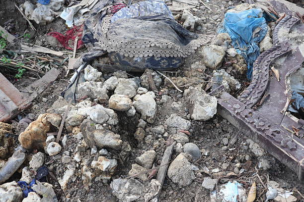 istock Destruction Aftermath with Rubble and Discarded Belongings 2253110469