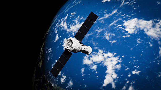 Free picture: A satellite in space that is exploring a planet in the ...