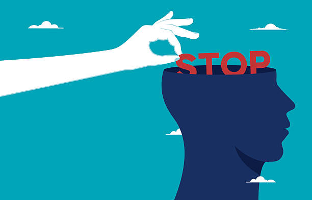 istock Hand Removing Stop Word From Mind To Symbolize Overcoming Mental Barriers And Freedom 2253123144