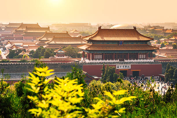 istock Sunset Over Beijing Forbidden City Palace Complex 2253124489
