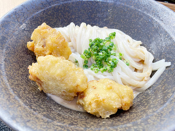 istock Chicken tempura served as udon topping 2253126010
