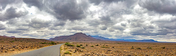 View of Arid desert landscape in the Karoo, South Africa