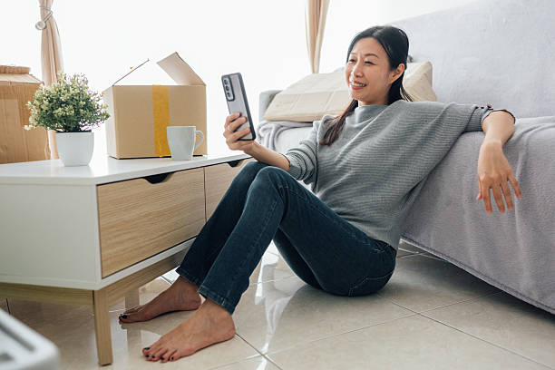 istock Savoring Quiet Moments with Coffee in a New Home 2253145473