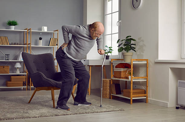 istock Upset senior man suffering from lower back pain 2253155379