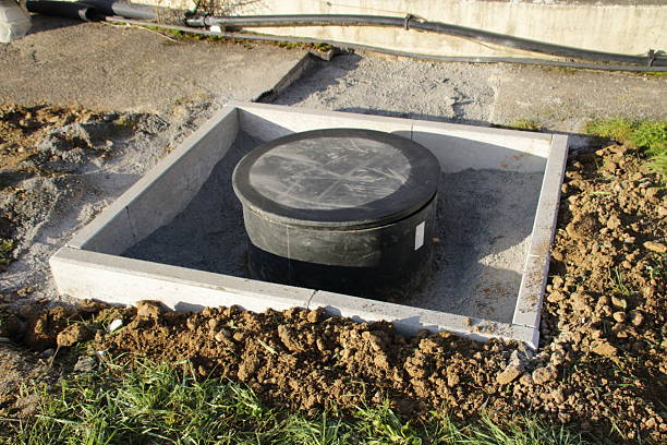 istock The finished plastic shaft is enclosed with storage plates 2253158212