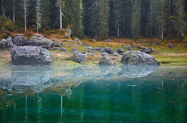 Carezza lake, Val di fassa, Dolomites Alps Italy