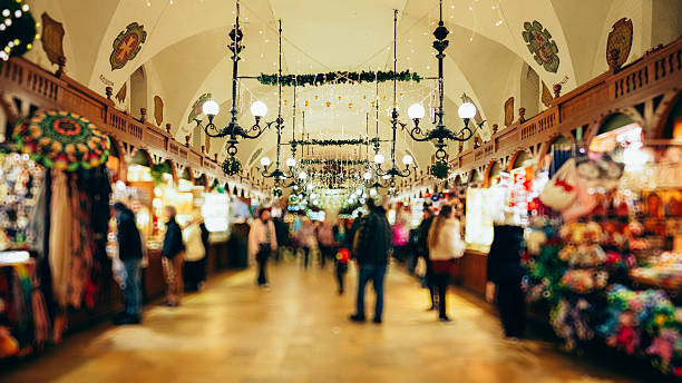 istock Krakow Cloth Hall Christmas Market 2253171463
