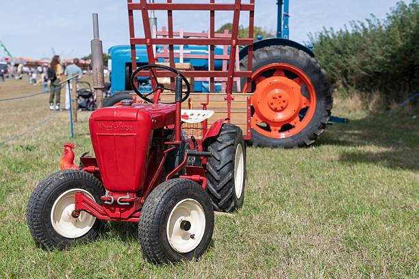 Dorchester.Dorset.United Kingdom.September 6th 2025.A restored Wheel Horse garden tractor is on show at the Dorset County Show