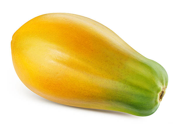 istock Papaya isolated on white background 2253174405
