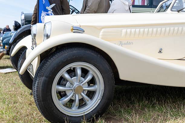 Dorchester.Dorset.United Kingdom.September 5th 2025.A GP Madison boat tail roadster from 1968 is on show at the Dorset County Show