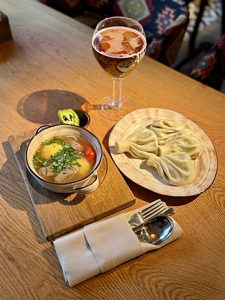 istock Cozy Culinary Setting, Traditional Eastern European Meal Ambiance, Rustic Atmosphere With Hearty Comfort Food, Warm Environment Featuring Classic Dishes And Inviting Decor 2253179074