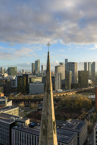 istock Salford Catholic Cathedral Spire 2253179939