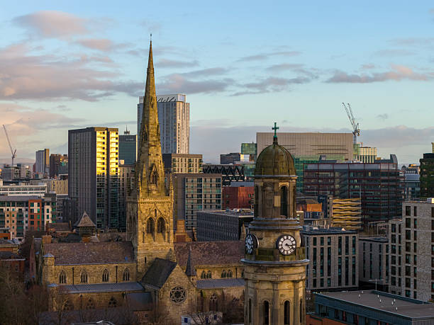 istock Salford Cathedral With St. Phillips Clocktower 2253179974