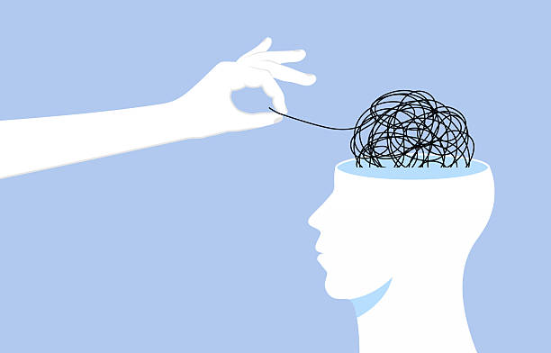 istock Psychological therapy hand concept untangling complex thoughts and providing mental clarity 2253182841