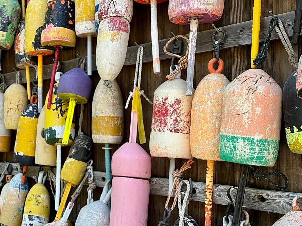 istock Fishing Lobster Buoys 2253183009