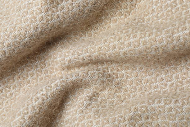 istock Top view of beige blanket 2253184180