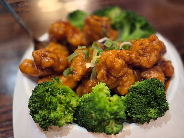 istock General Tso's chicken with Brocoli 2253192194