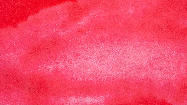 istock Abstract colorful red watercolor paint paper background texture 2253195205