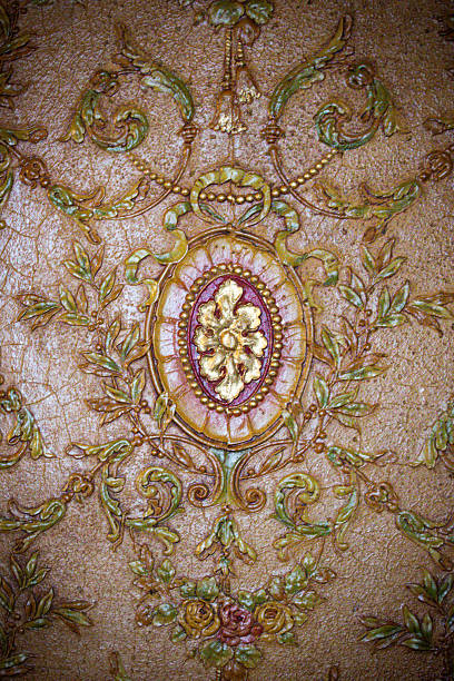 istock Antique ornate wallpaper 2253197553