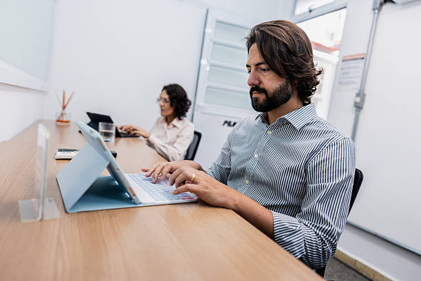istock Businessman working on the office 2253198234