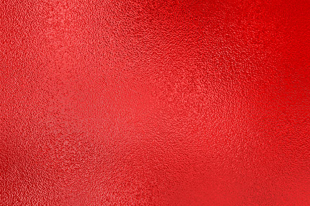 istock Red frosted foil texture glass effect background. 2253199147