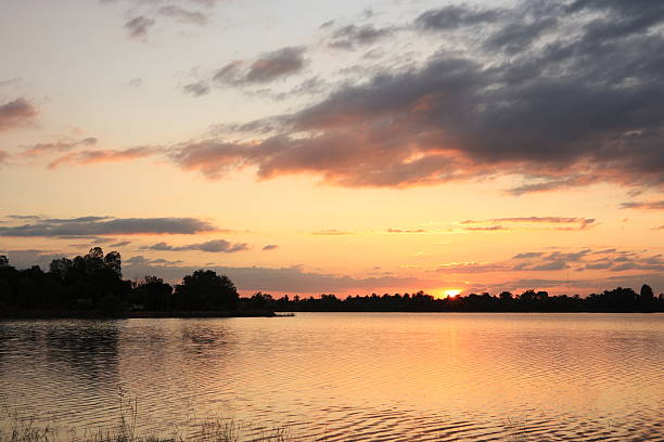 istock Landscape nature at sunset, Natural scenery at sunset. 2253202463
