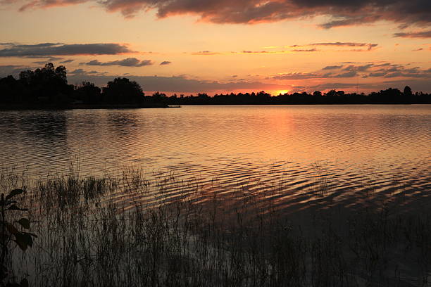istock Landscape nature at sunset, Natural scenery at sunset. 2253202465