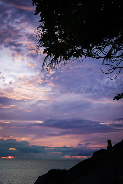 istock Sunset landscape with Andaman sea view. 2253207790