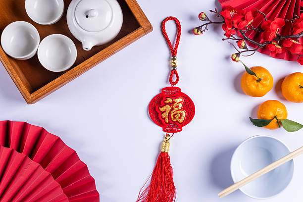 istock Lunar New Year Celebration with Traditional Festival Elements 2253218952