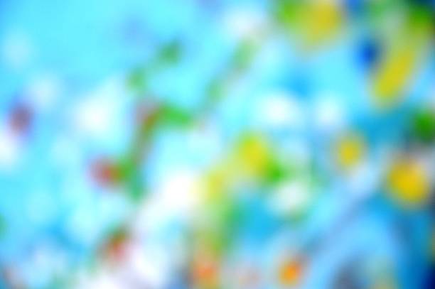 Multicolor rainbow abstract background in the form of spots