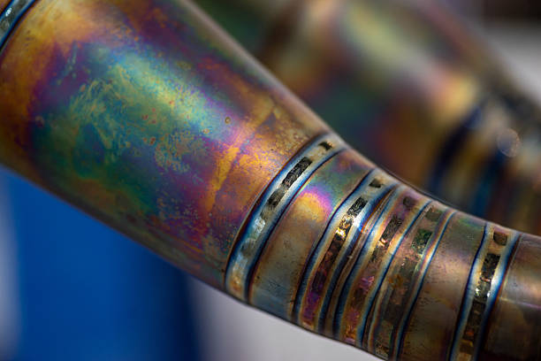 Beautiful motorcycle muffler