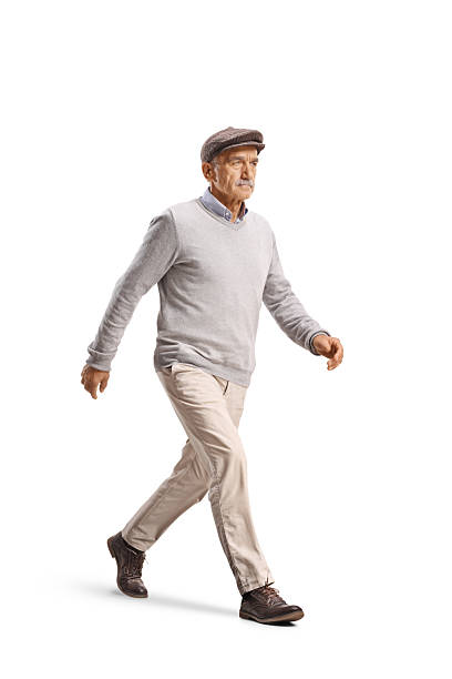 istock Full length shot of a serious elderly man walking alone 2253233101
