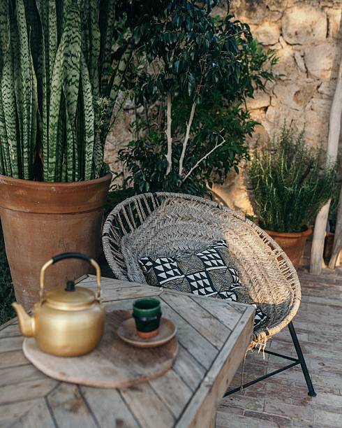 istock Cozy outdoor patio in Morocco 2253237276