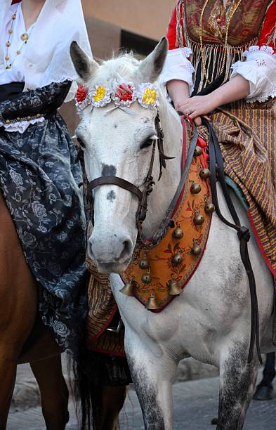 istock Sant'Antioco, Sardinia 05.06.2019: Saint Antioco, Sardinia - 04.16.2018: Religious procession of Sant'Antioco 2253238704