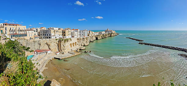 Vieste, Italy - considered one of the pearls of Apulia, Vieste displays turquoise waters and a wonderful Old Town hanging on a vertical cliff