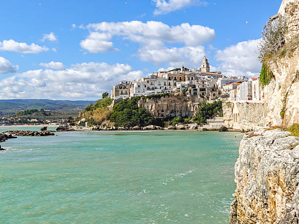 Vieste, Italy - considered one of the pearls of Apulia, Vieste displays turquoise waters and a wonderful Old Town hanging on a vertical cliff