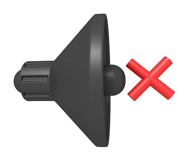 Illustration of Muted Speaker Icon