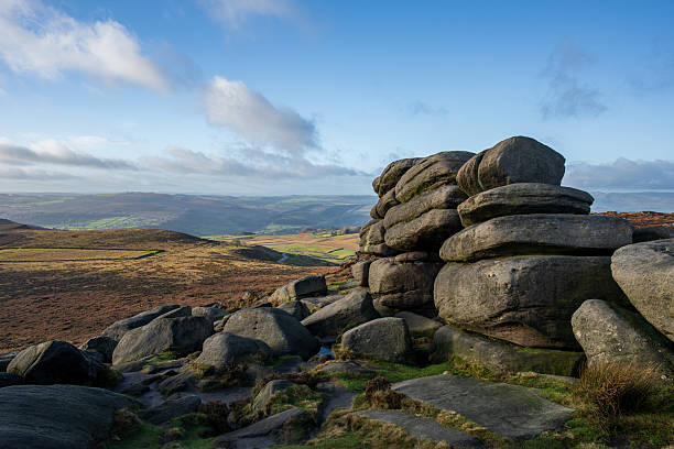 istock Gritstone rocks on Higger Tor in Peak District National Park, South Yorkshire, England. UK. 2253252347
