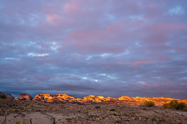 istock The sky is cloudy and the sun is setting 2253262531